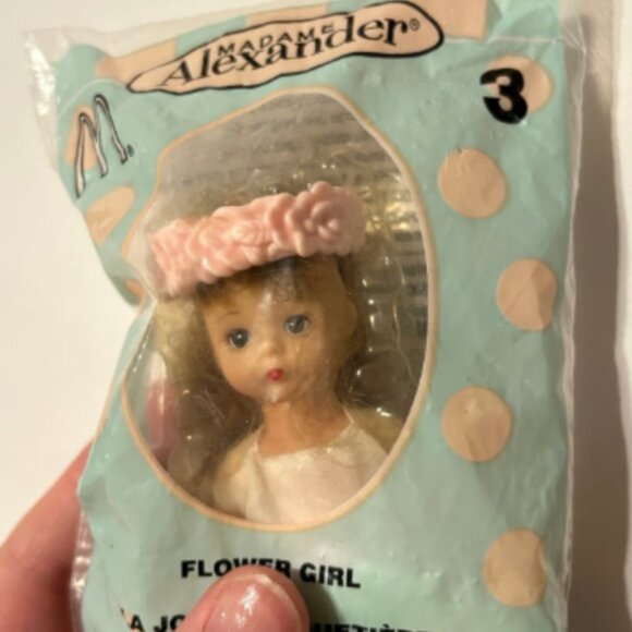 Madame Alexander McDonald’s 2003 Flower Girl Doll Toy #3 Vintage New Sealed - Picture 2 of 3